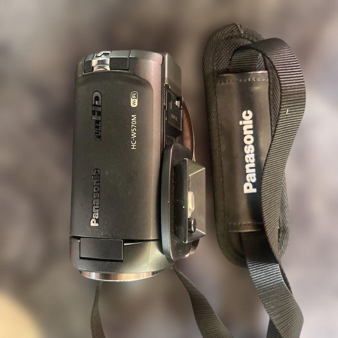 【ジャンク品】Panasonic HDビデオカメラ HC-W570M 黒