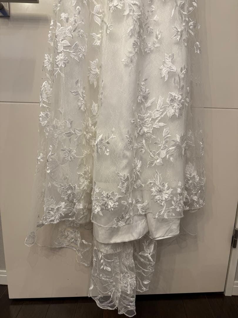 ウェディングドレス　マーメイドドレス　前撮りドレス　フォトウエディング　レース