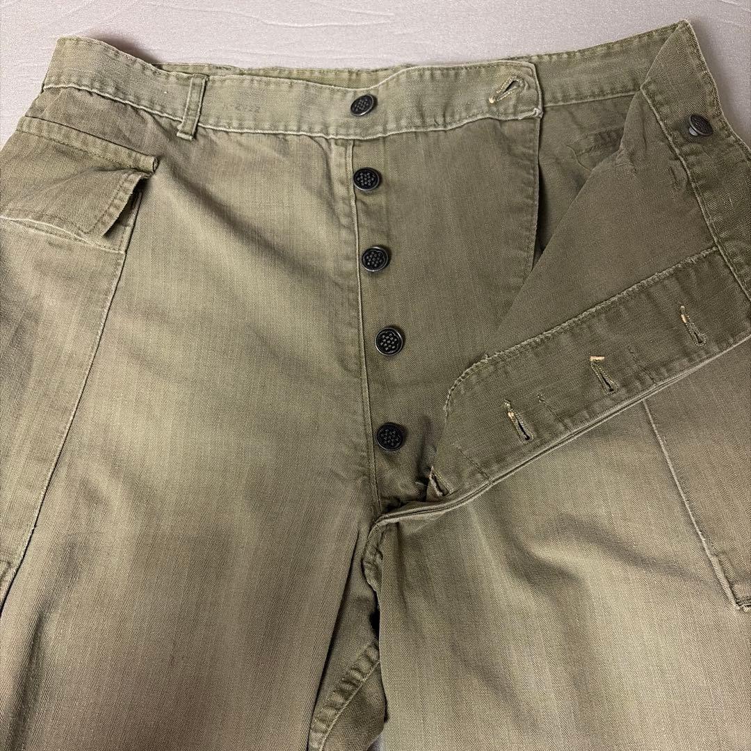 40s ARMY M-43 HBT M43 ヘリンボーン パンツ 13スター