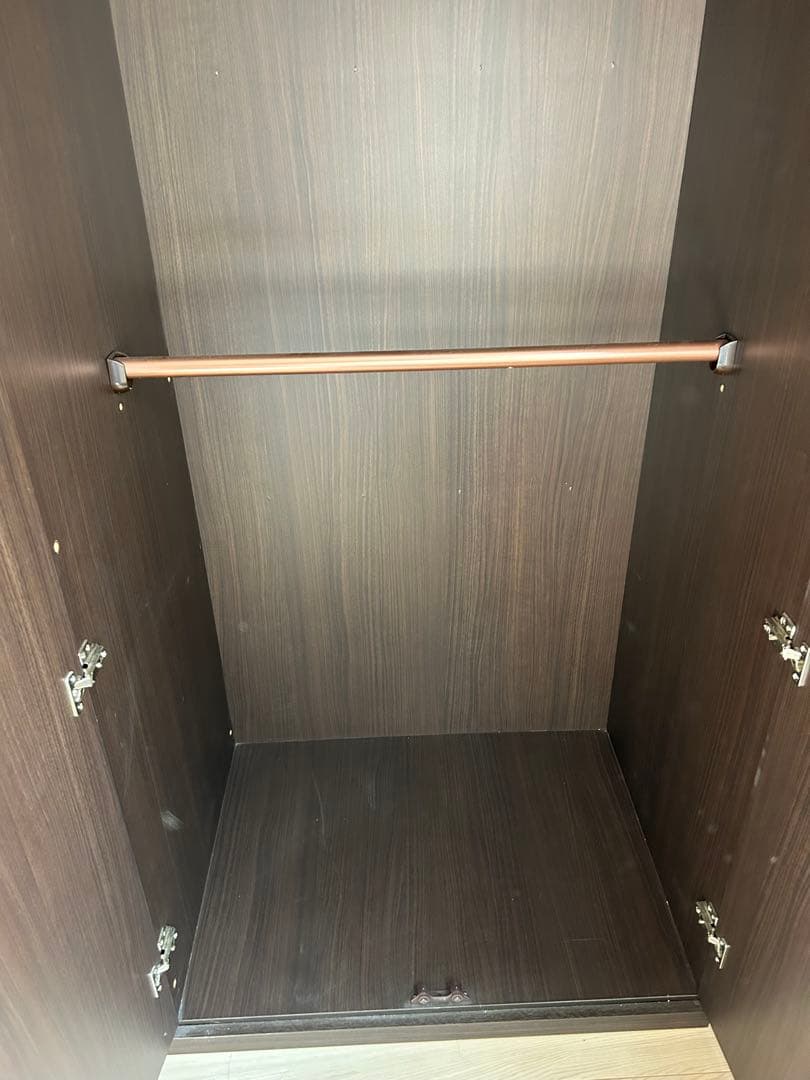 tiijyaens ニトリ ワードローブ 洋服ダンス ブラウン