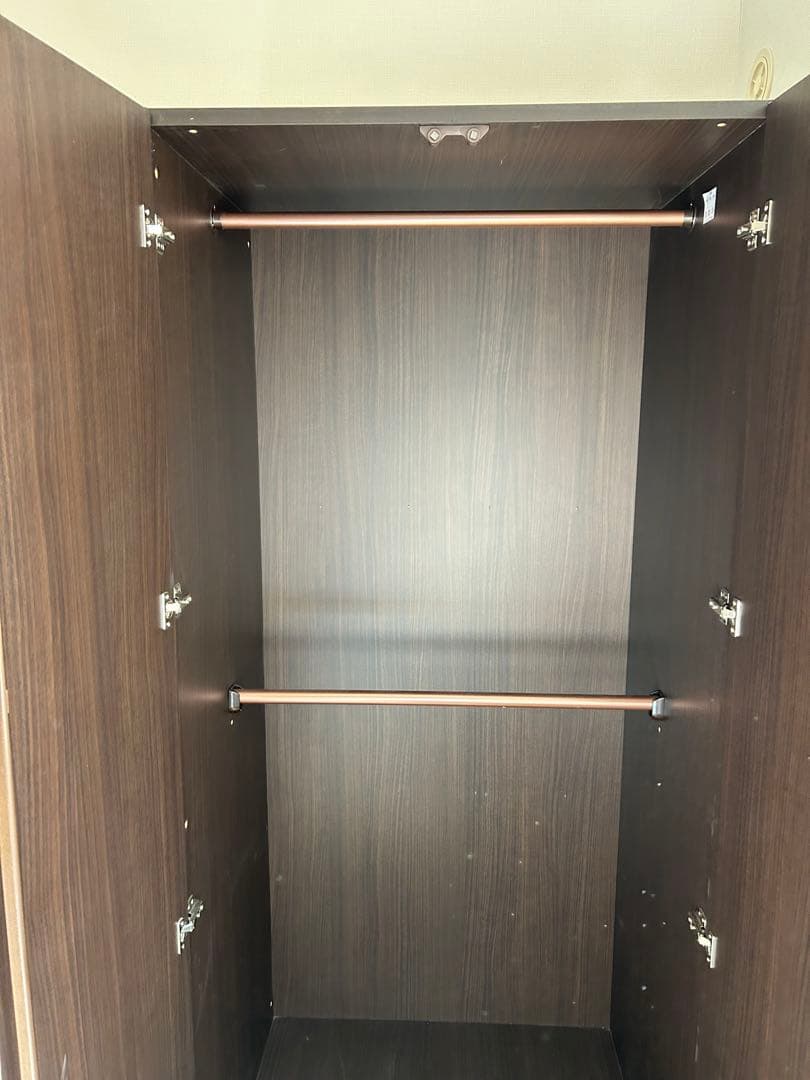 tiijyaens ニトリ ワードローブ 洋服ダンス ブラウン