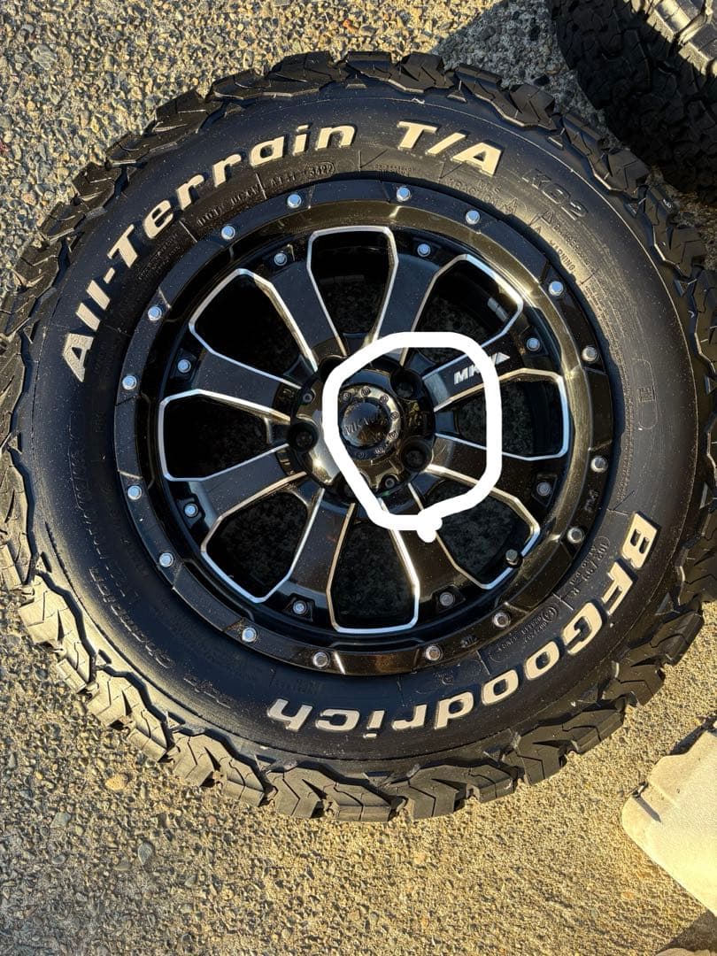 MKW ＭＫ-46 BFGoodrichオールテレーンタイヤ　225/70R16