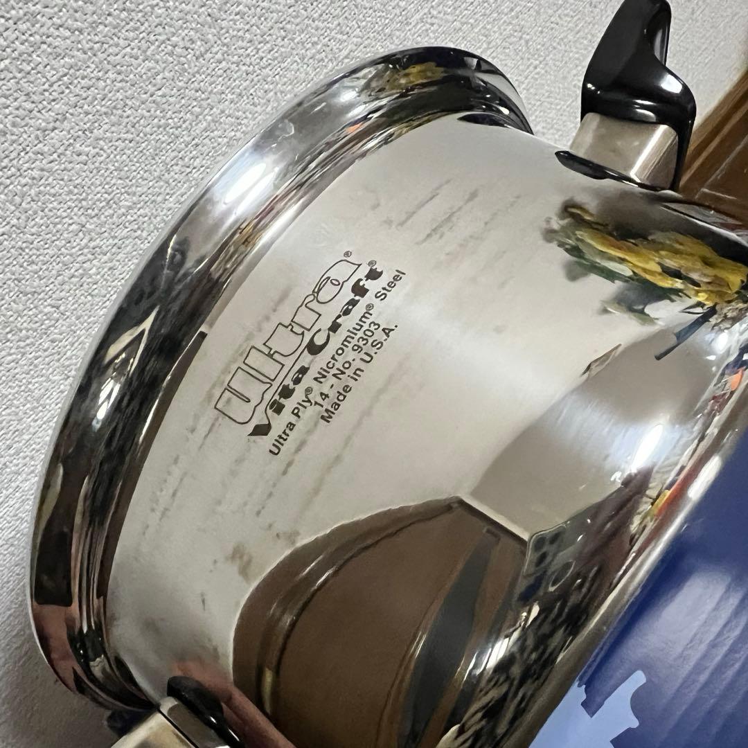 ビタクラフト　ウルトラ　両手鍋　鍋　9303 圧力鍋　IH ガス火　3.0L