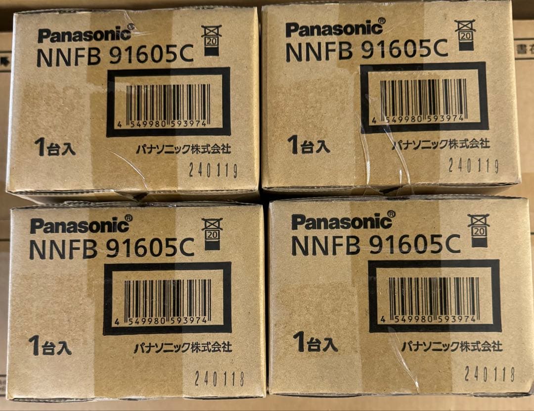 パナソニック　NNFB91605C 4台セット