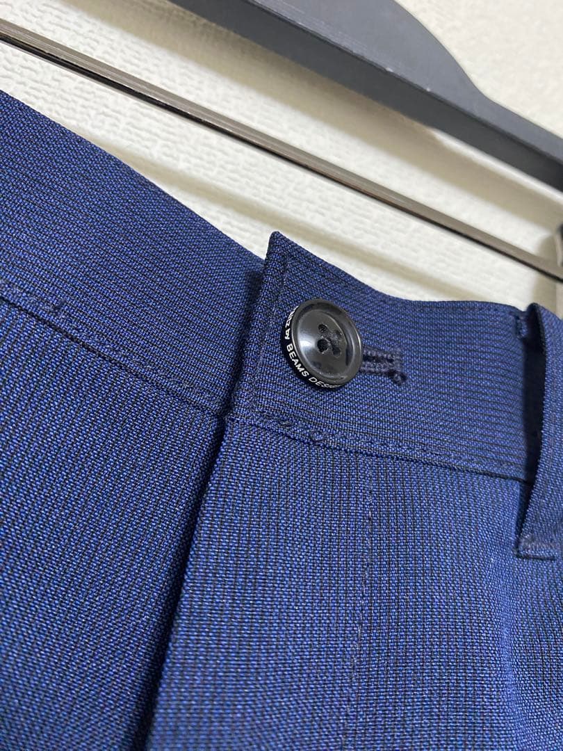 【一回数時間のみ使用】BEAMS DESIGN ネイビー スーツセット