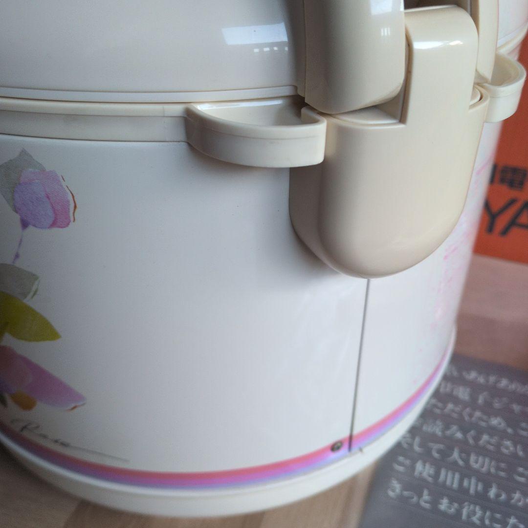 【新品未使用】TYA−1800　象印　電子ジャー　しあわせ　フラワー　昭和レトロ