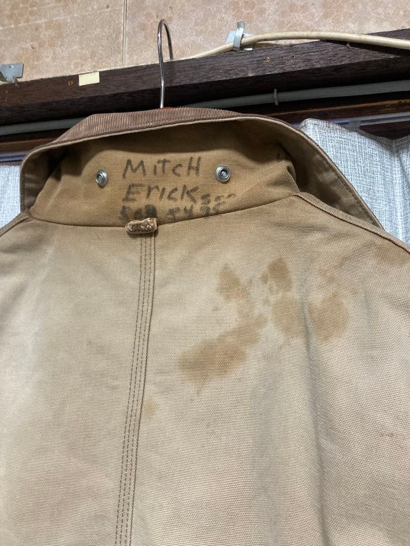 a*様 カーハートトラディショナルジャケット短丈 ボロフェード