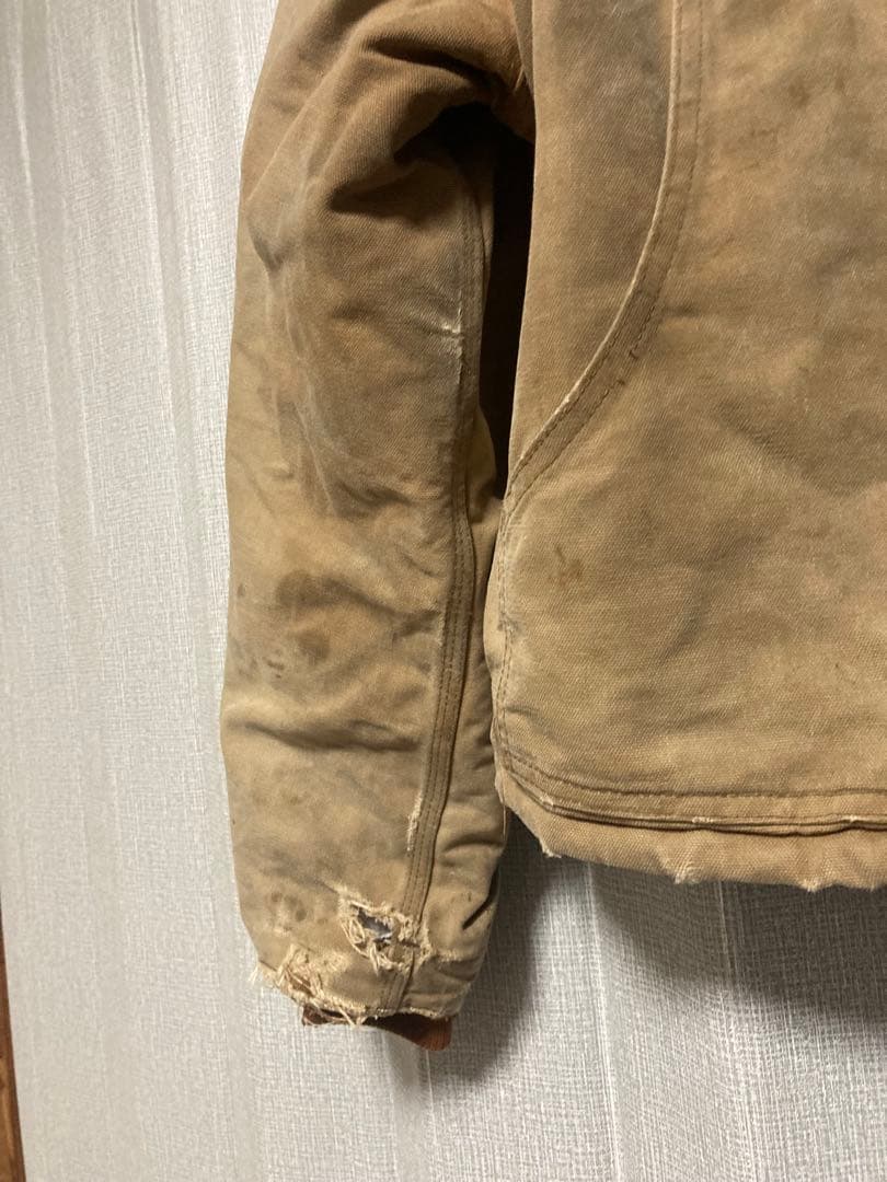 a*様 カーハートトラディショナルジャケット短丈 ボロフェード