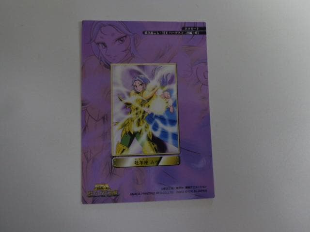 【良品 書き起こし】聖闘士星矢 アマダ 冥王ハーデス01 トレーディングカード