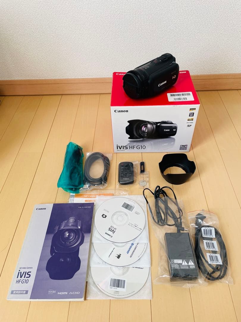 Canon IVIS HF G10 ビデオカメラ 超美品