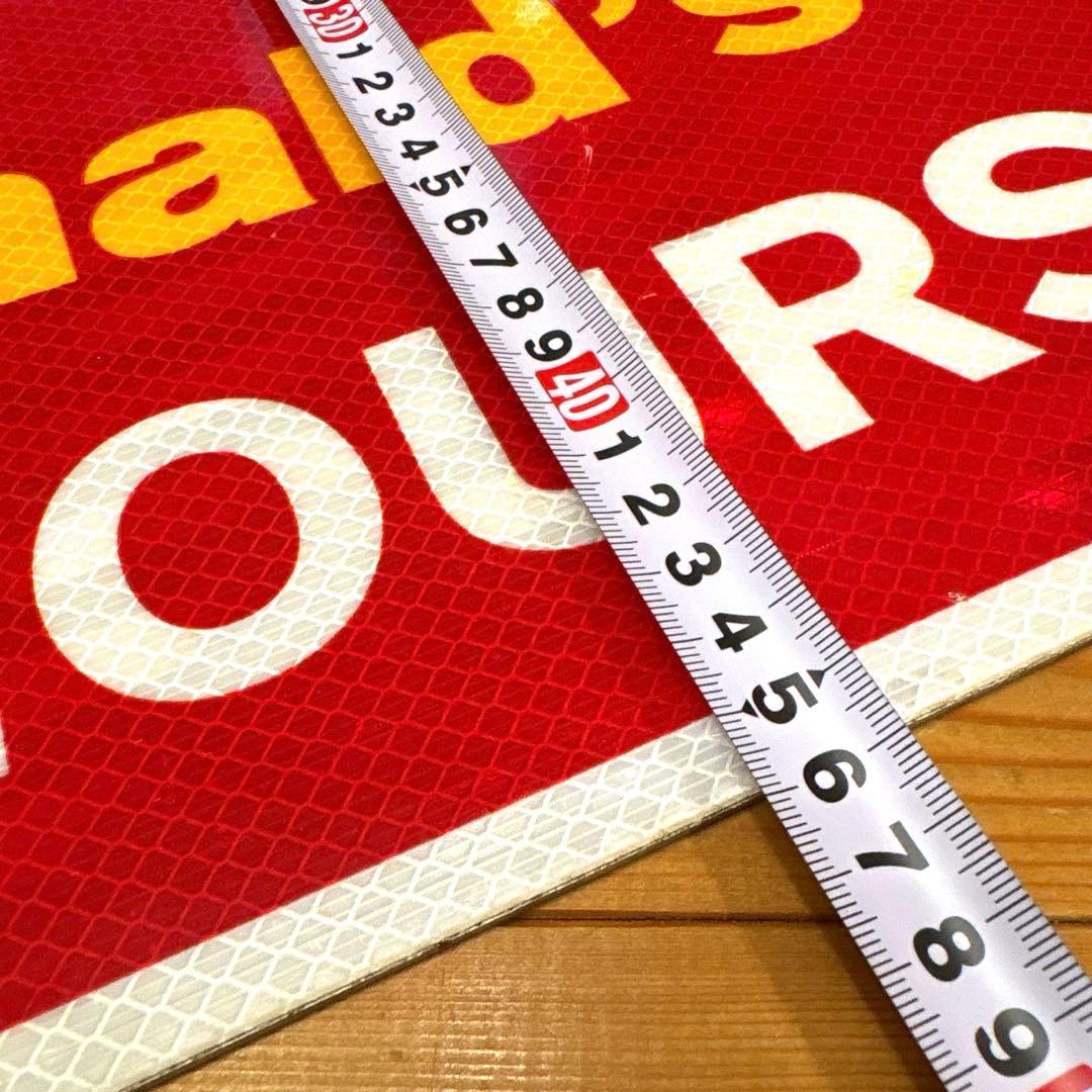 USA マクドナルド　ロードサイン　看板　ガレージ　McDonalds