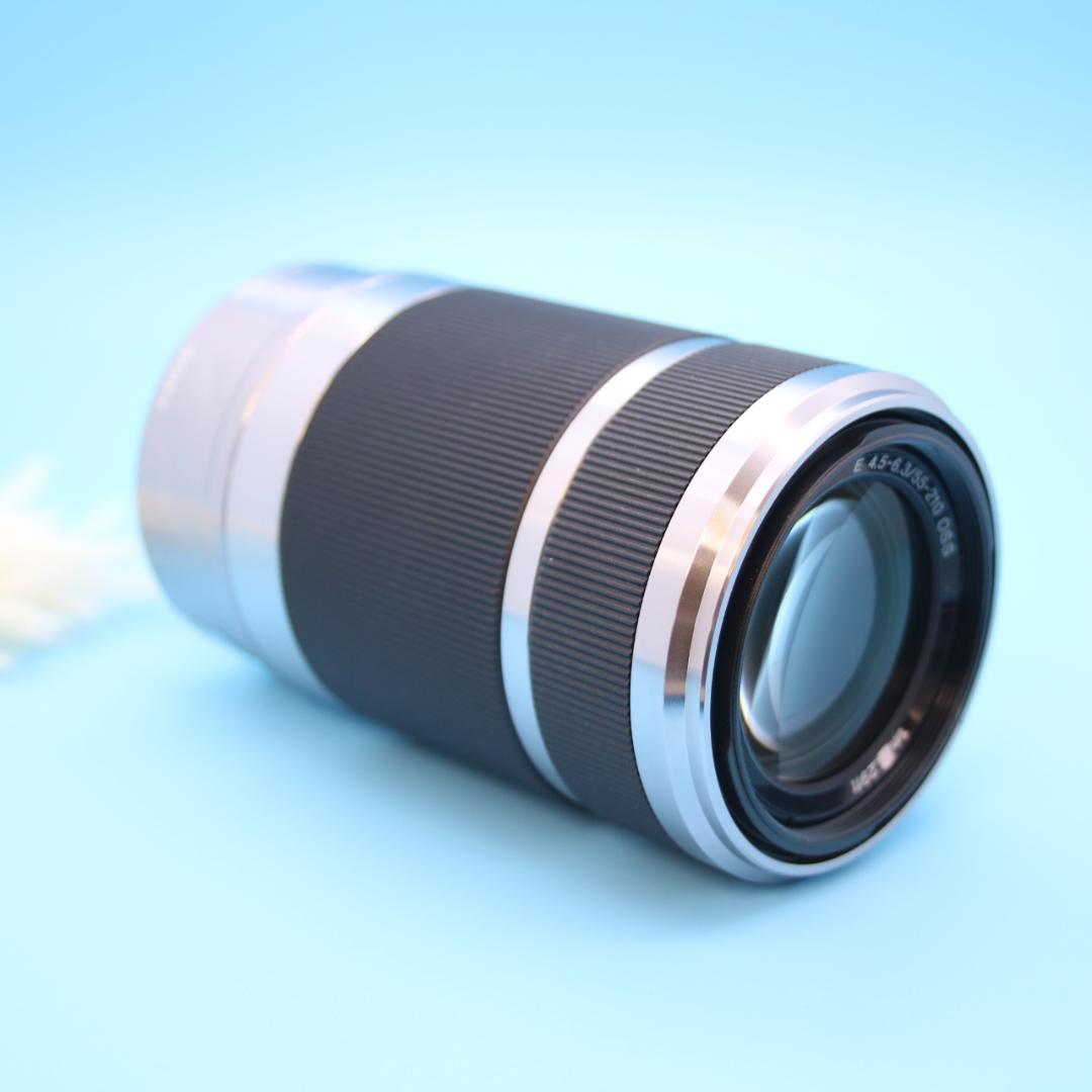 手ブレ補正♪望遠レンズ❁美光学❁SONY E 55-210mm SEL55210