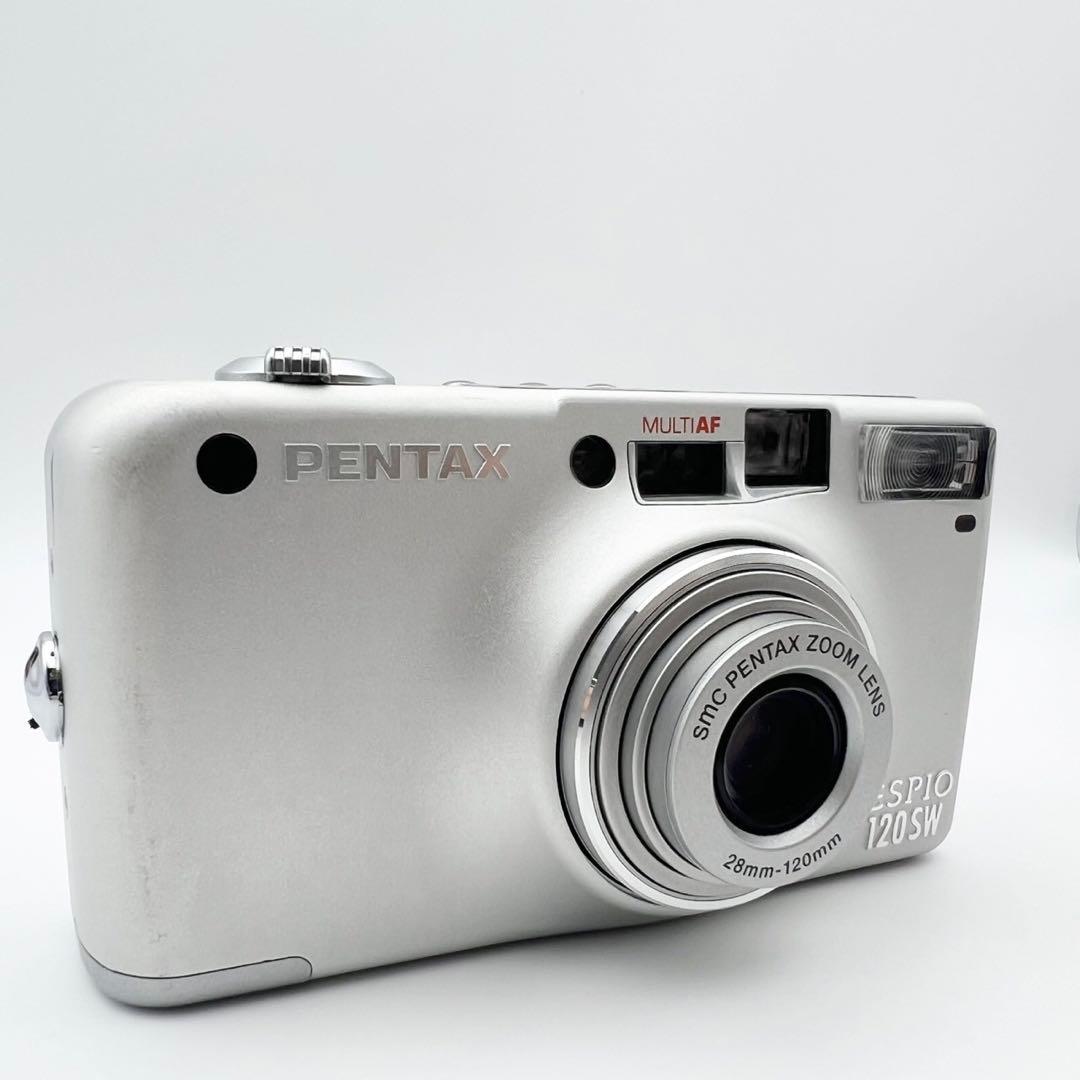 【完動品 美品】PENTAX ESPIO 120SW フィルムカメラ 動作確認済