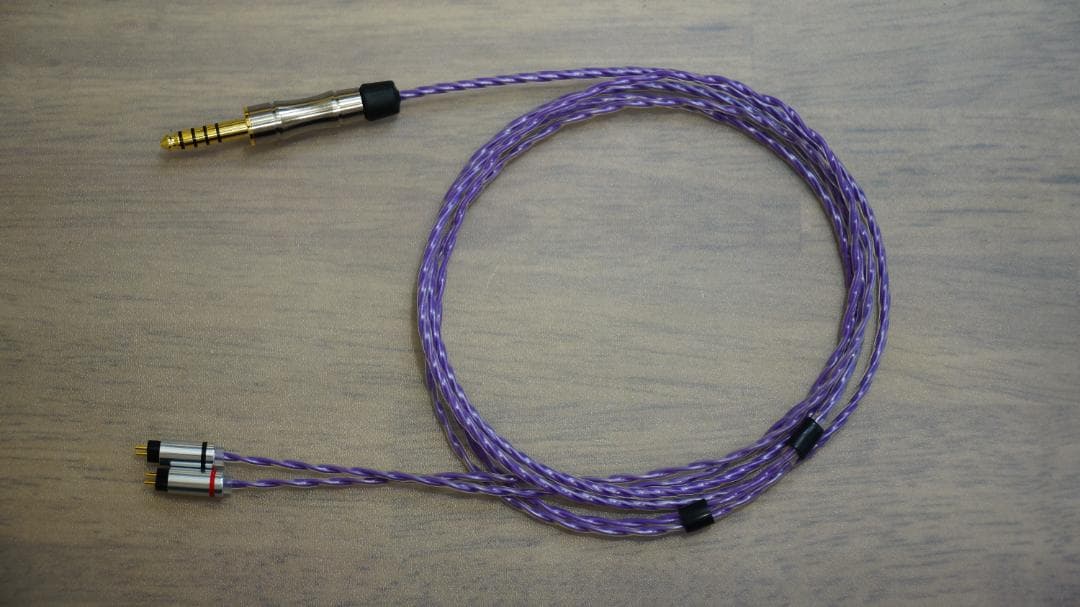IEMケーブル ST-Zero(3) 2Pin/4.4mm5極/紫