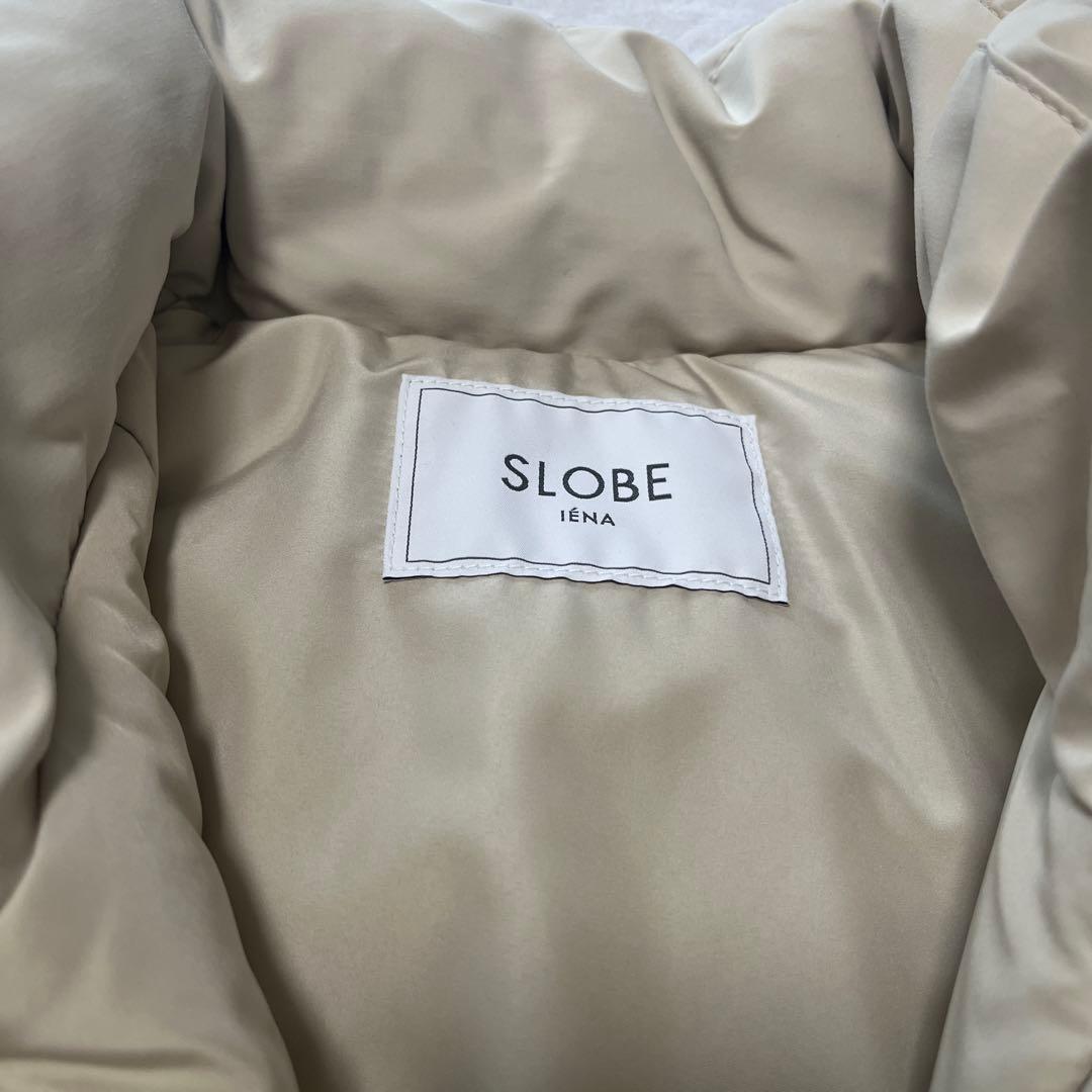 【1度着用】SLOBE IENA ウォッシャブル中綿モンスターパーカーブルゾン