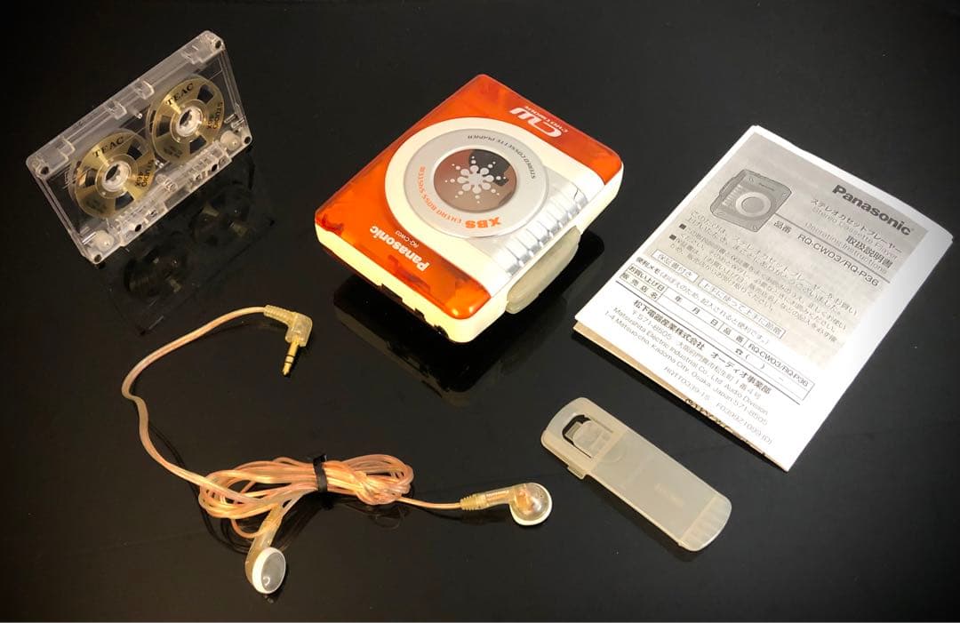 カセットプレーヤー Panasonic RQ-CW03「 整備済み、完動美品」