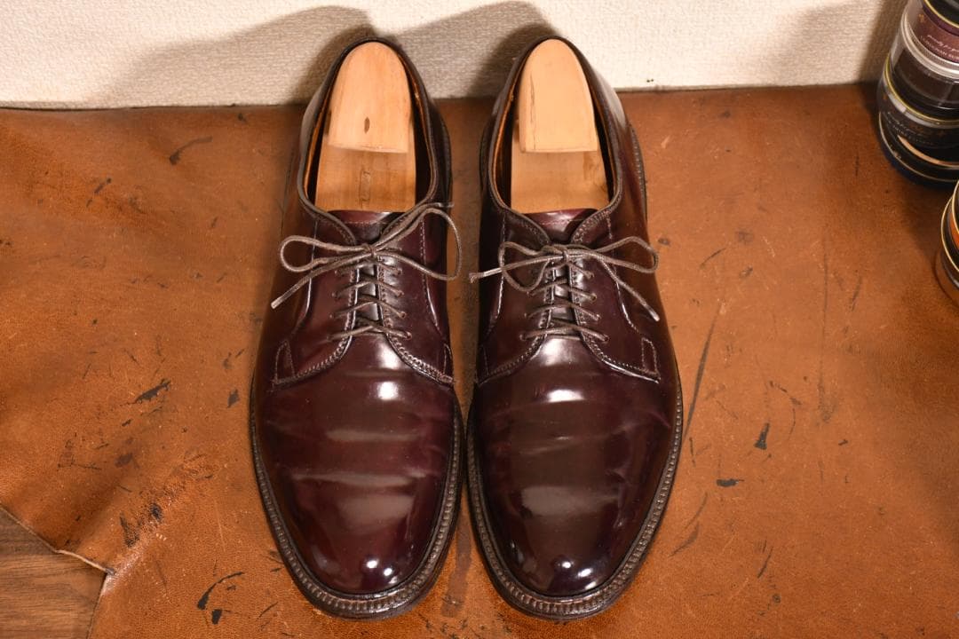 靴 ALDEN #990 cordovan 8B/D 26cm