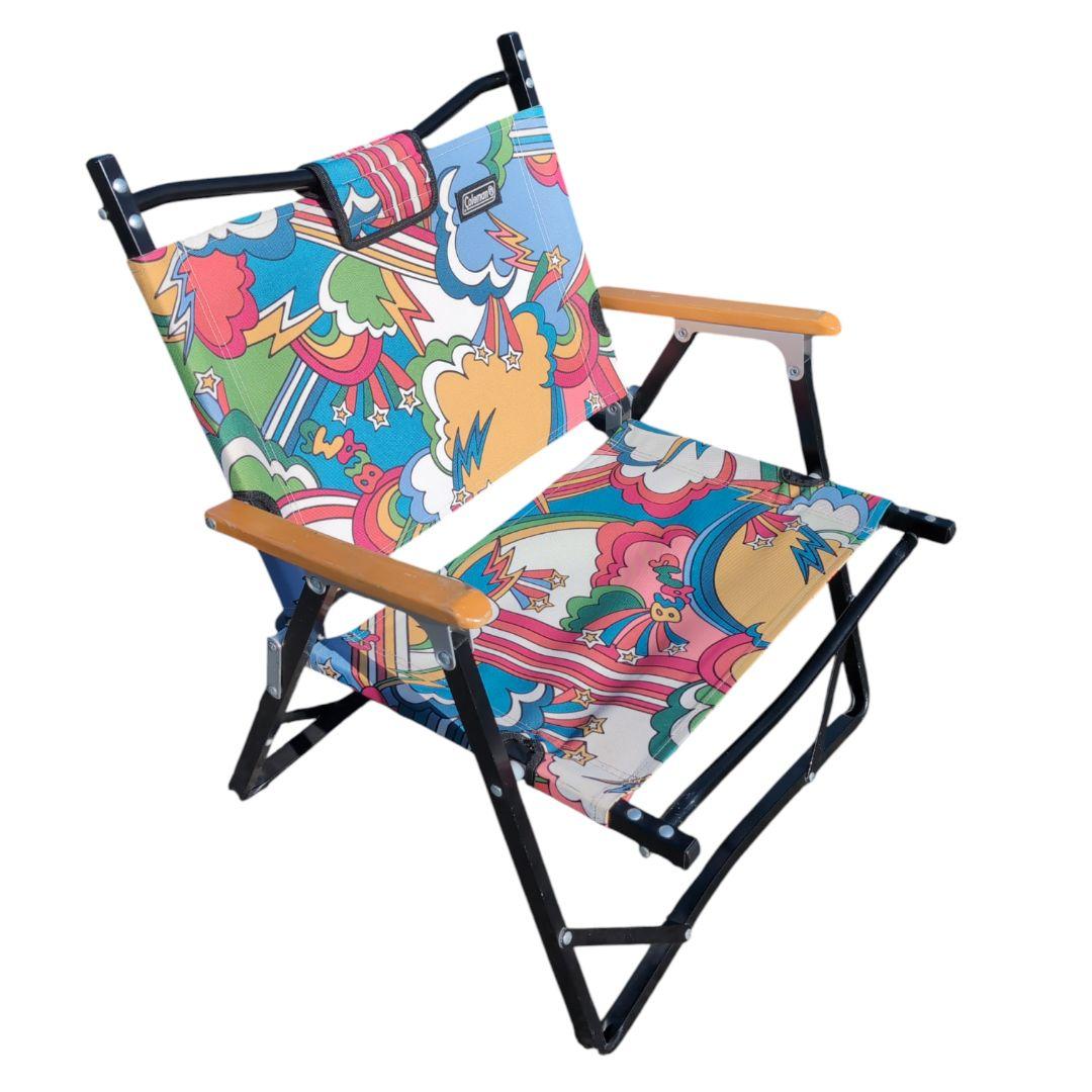 Coleman × BEAMS /別注 サイケデリックフォールディングローチェア