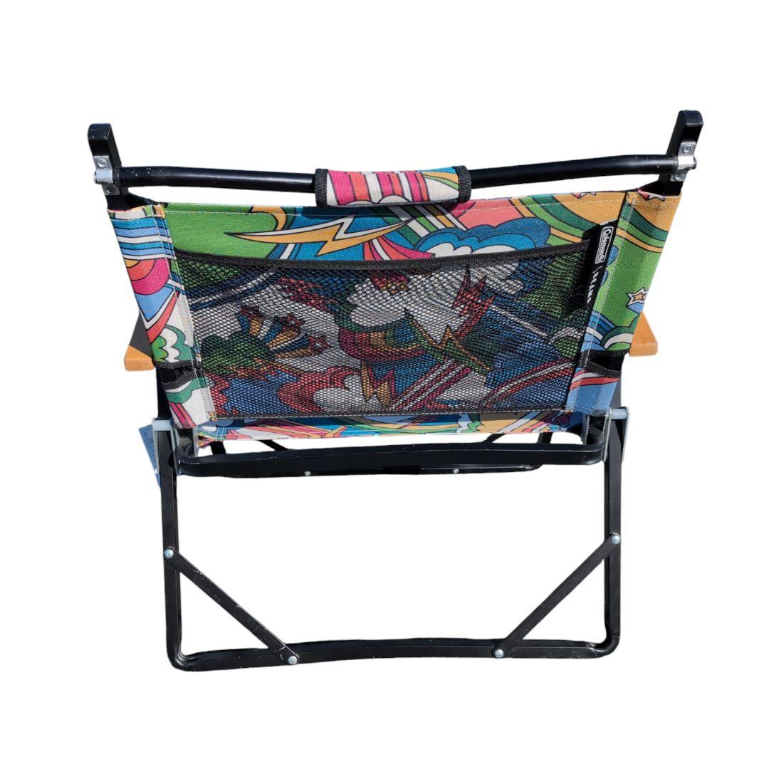 Coleman × BEAMS /別注 サイケデリックフォールディングローチェア