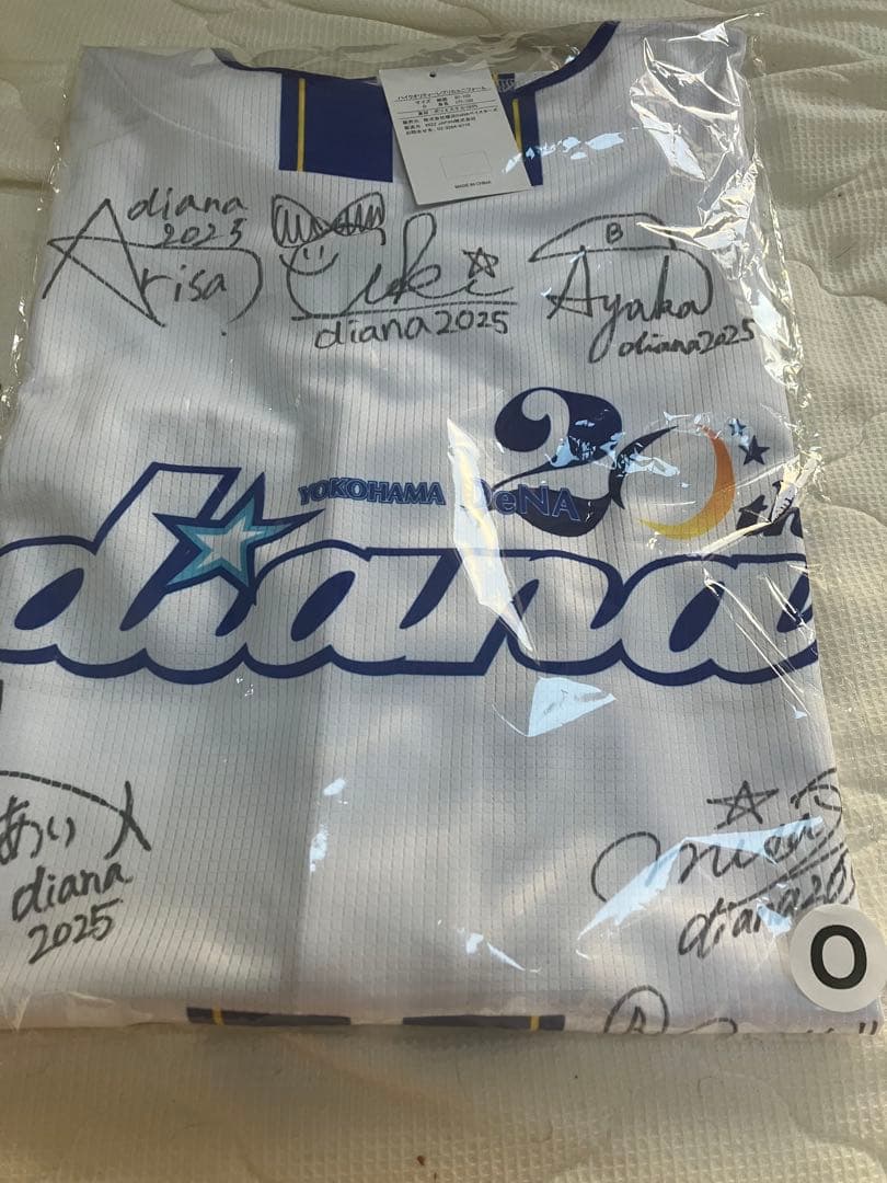 2025横浜Diana 20周年記念ユニフォーム Ｏ