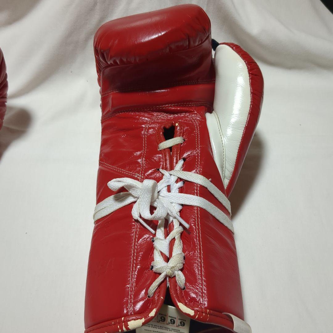 レイジェス　ボクシンググローブ　赤　10oz　プロファイト用　中古品