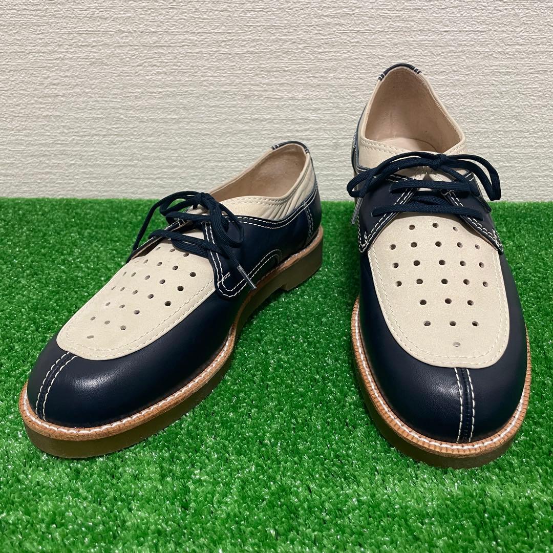 極美品　PINK HOUSE レザー　パンチング　革靴　大きいサイズ