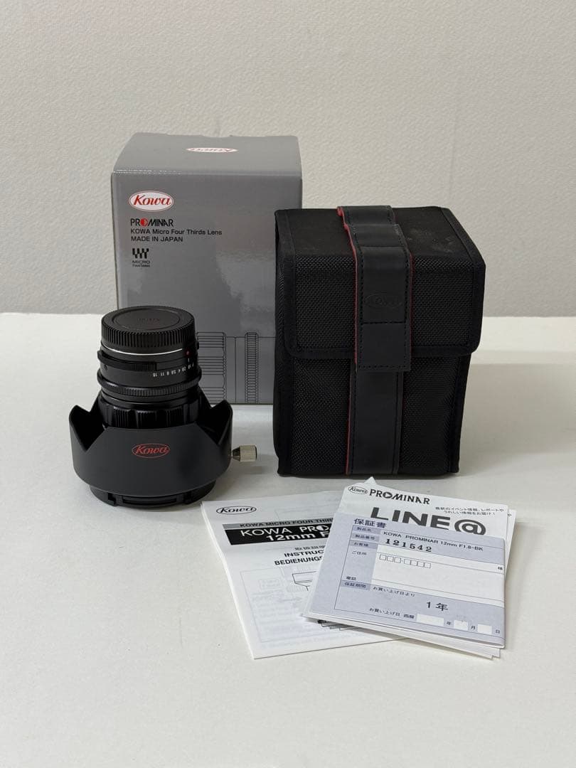 Kowa PROMINAR 12mm F1.8 マイクロフォーサーズ