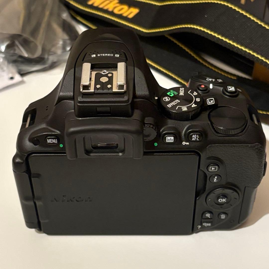Nikon 一眼レフカメラ D5500 ダブルズームキット ブラック