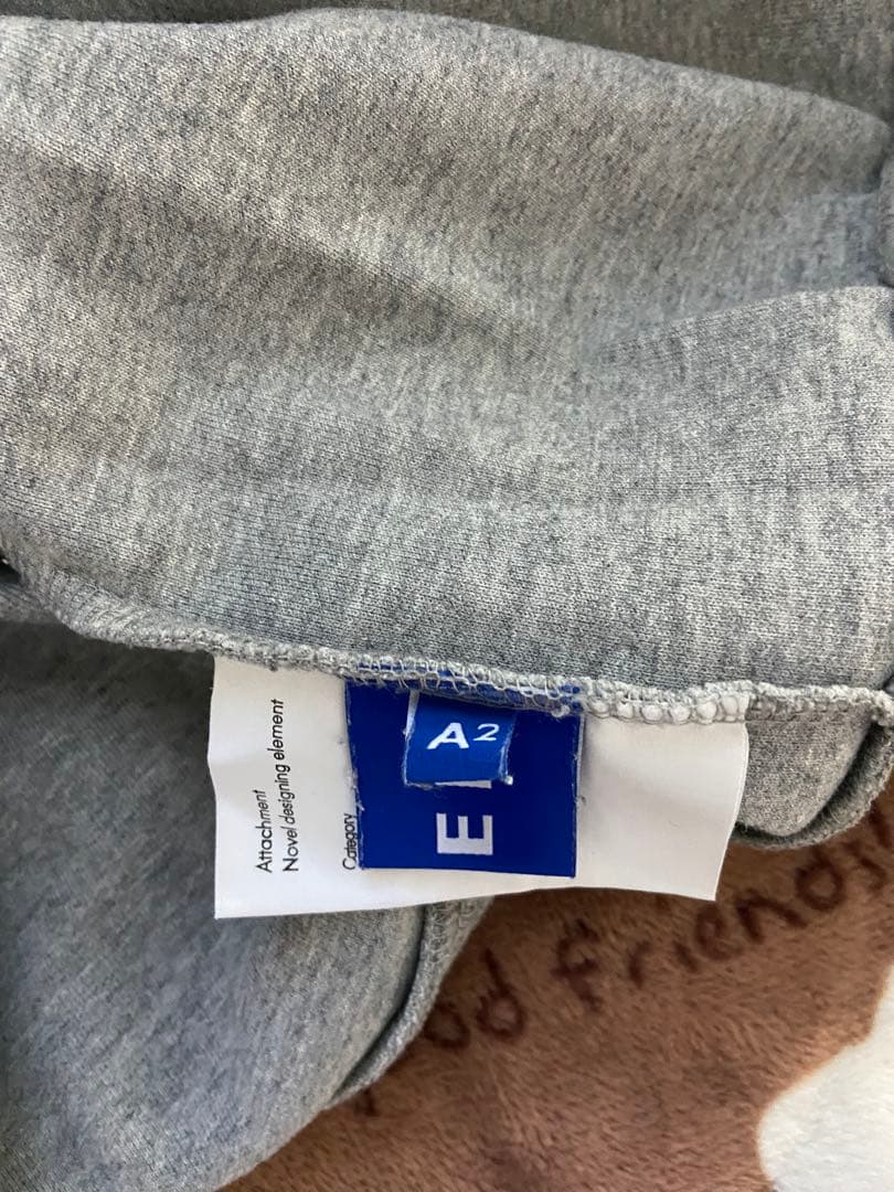 ADERERROR×BE@RBRICK★限定スウェット　グレー　A2