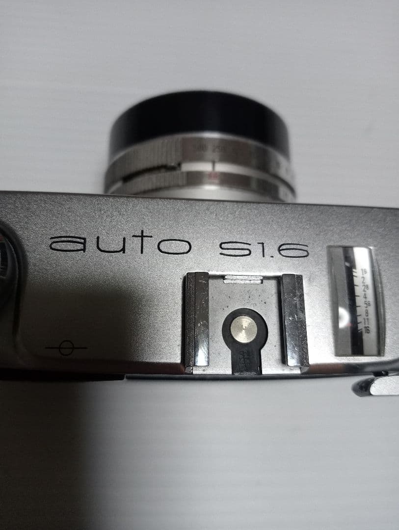 美品KONICA autoS1.6フイルムカメラ　コニカ