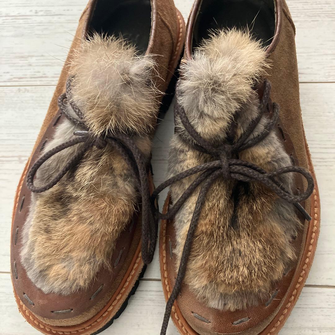 未使用HenderSchemeskmエンダースキーマエスキモーファーシューズ23