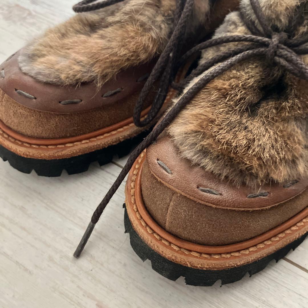 未使用HenderSchemeskmエンダースキーマエスキモーファーシューズ23