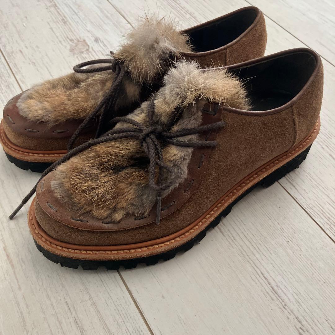 未使用HenderSchemeskmエンダースキーマエスキモーファーシューズ23