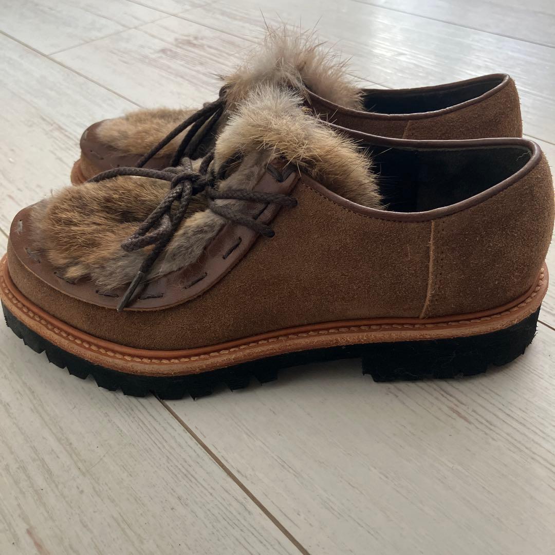 未使用HenderSchemeskmエンダースキーマエスキモーファーシューズ23