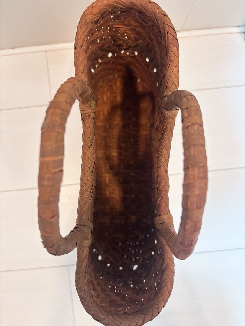 山葡萄　籠　かご　美品