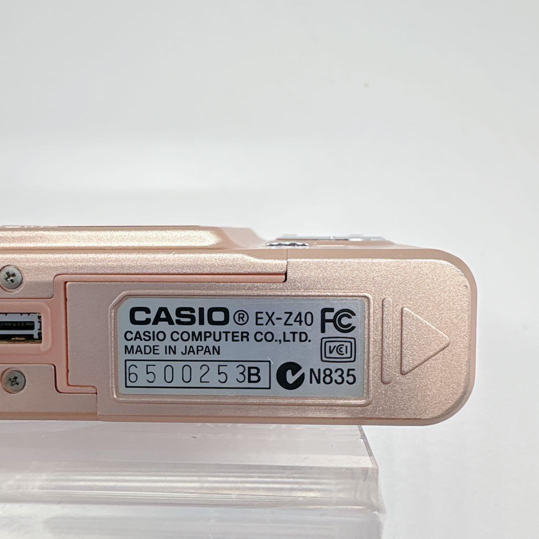 CASIO カシオ EXILIM EX-Z40　ピンク デジタルカメラ
