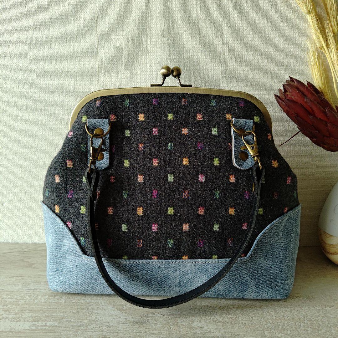 【和泉様】親子がま口ポシェット3点　おしゃれながま口ショルダー2点　ハンドメイド