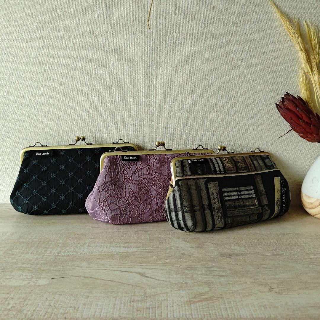 【和泉様】親子がま口ポシェット3点　おしゃれながま口ショルダー2点　ハンドメイド