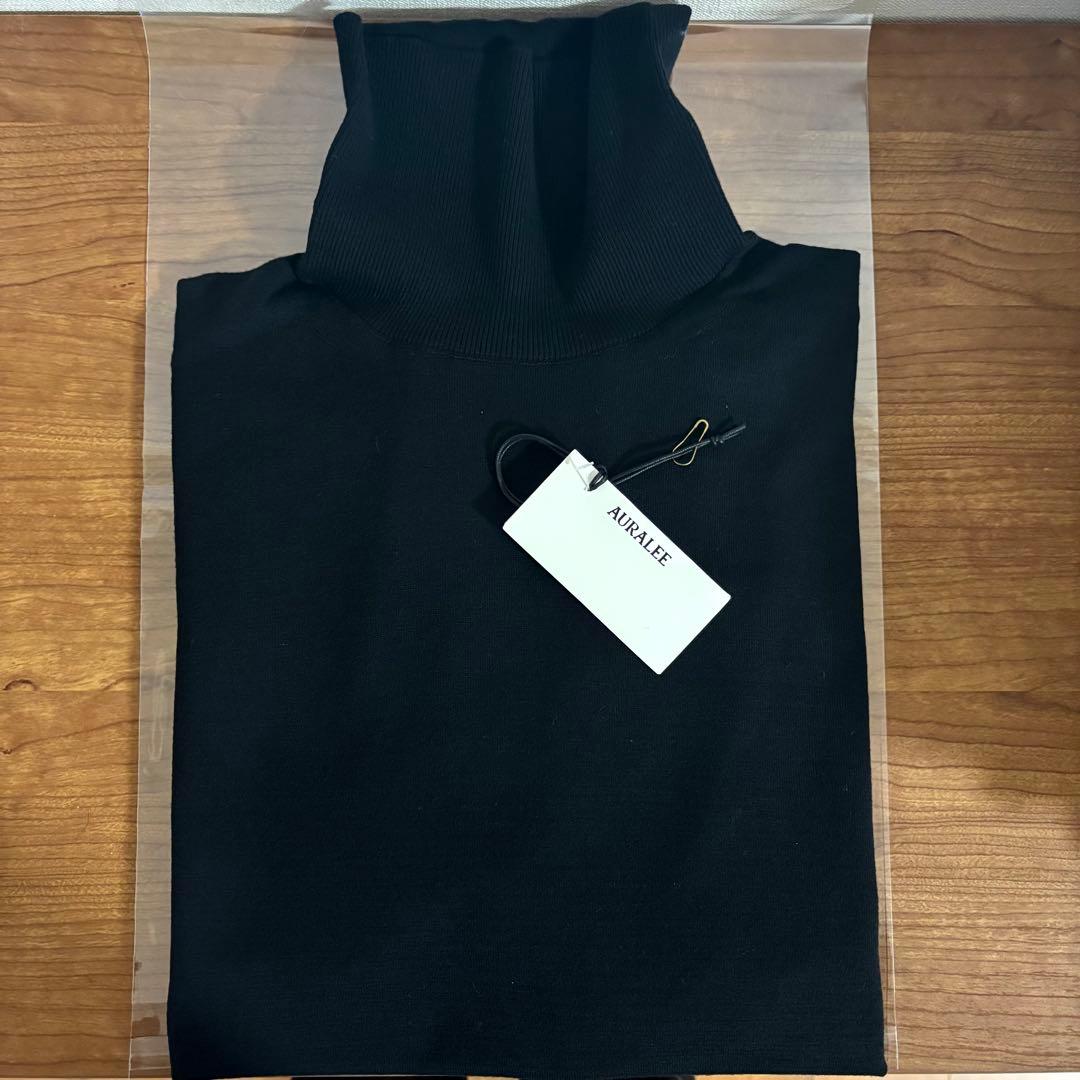 トップス AURALEE 24AW SUPER HIGH GAUGE WOOL KNIT