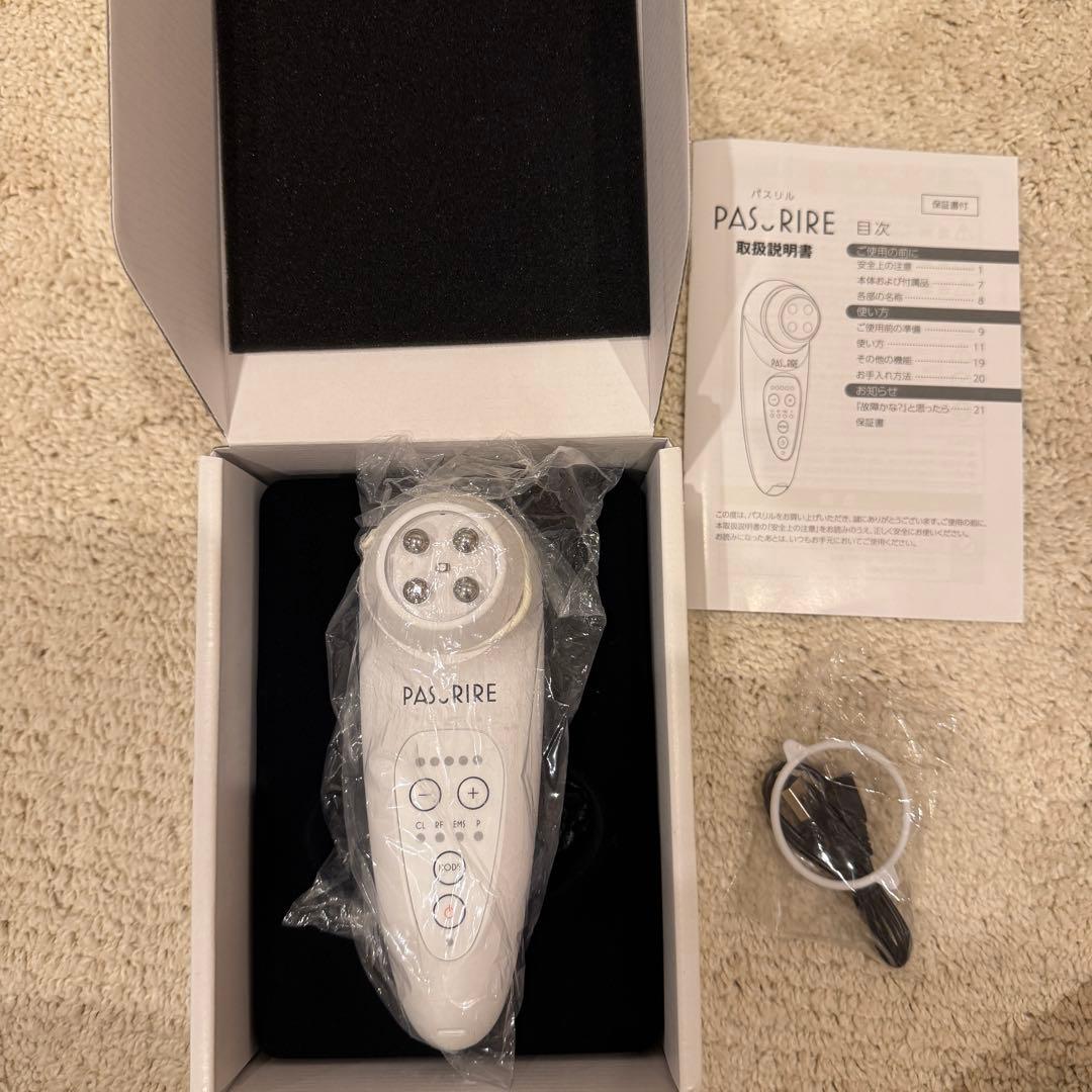 極美品　パスリル　PASURIRE 美顔器　田中みなみさん愛用