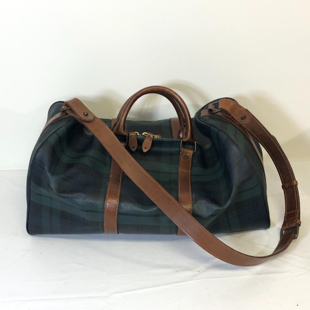 ポロラルフローレン ブラックウォッチ ボストンバッグ 2way