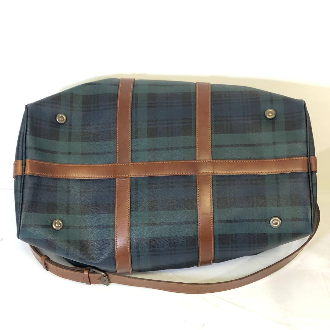 ポロラルフローレン ブラックウォッチ ボストンバッグ 2way