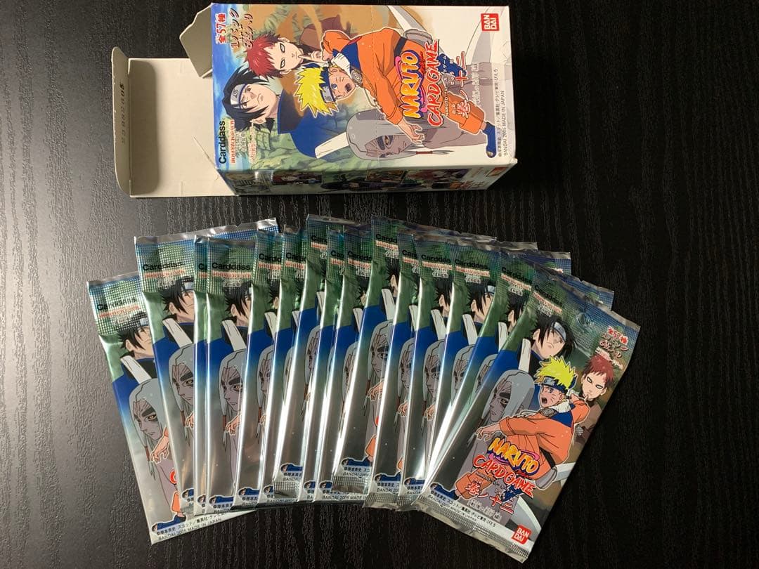 NARUTO ナルト カード巻ノ十二 「戦慄の刻印 編」 パック未開封 1BOX