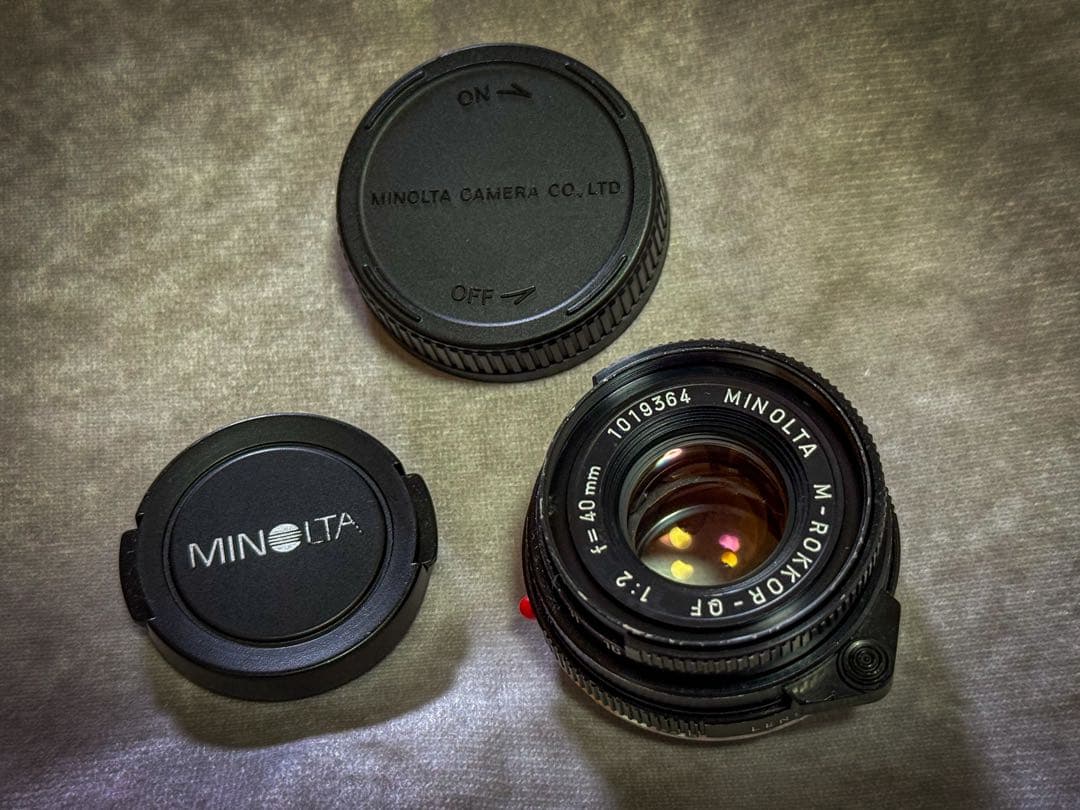 【良品/最終値下げ中】M-Rokkor 40mm f/2 (傾斜カム型)