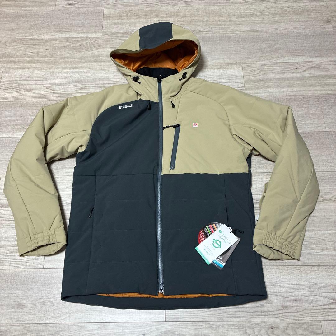 定価約4.2万 streule スキーウェア スノボードウェア ジャケット LL
