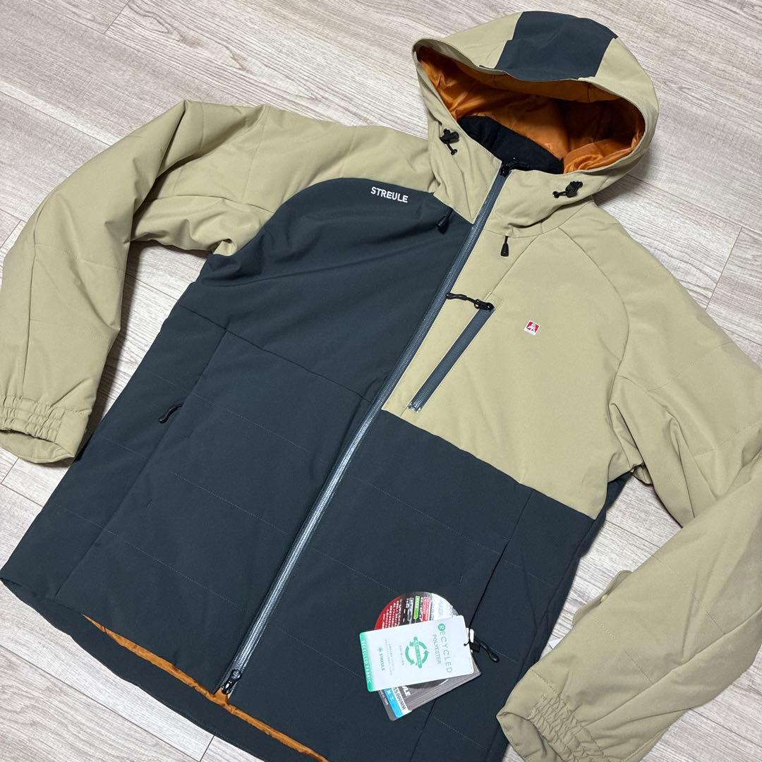 定価約4.2万 streule スキーウェア スノボードウェア ジャケット LL