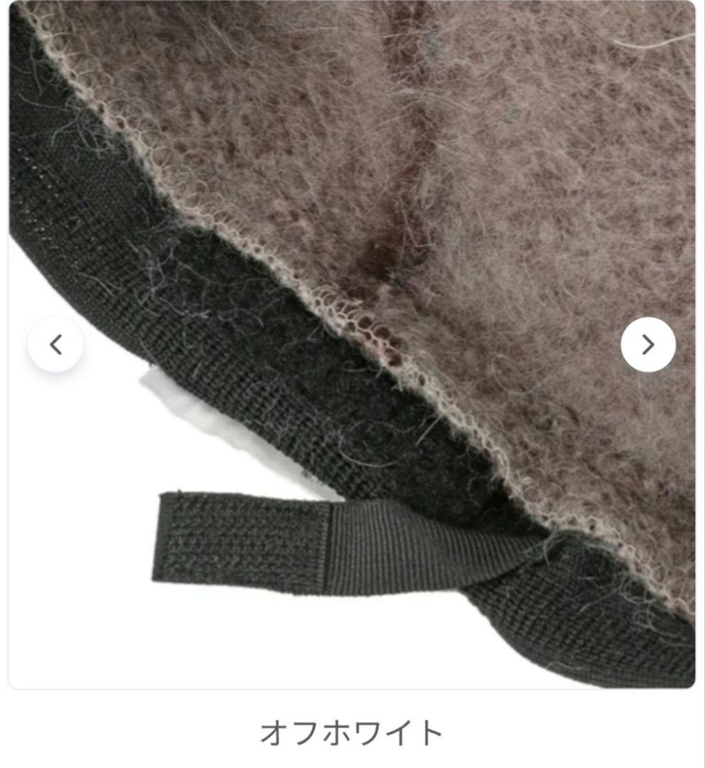 新品タグ付き DODGE 猫耳ベレー帽 ハチワレ