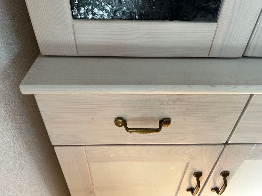 食器棚　マナベインテリアハーツ 【食器類は付属しません】