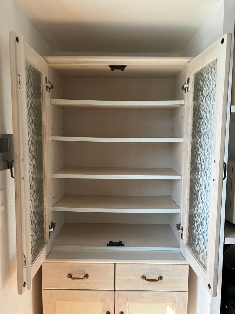 食器棚　マナベインテリアハーツ 【食器類は付属しません】