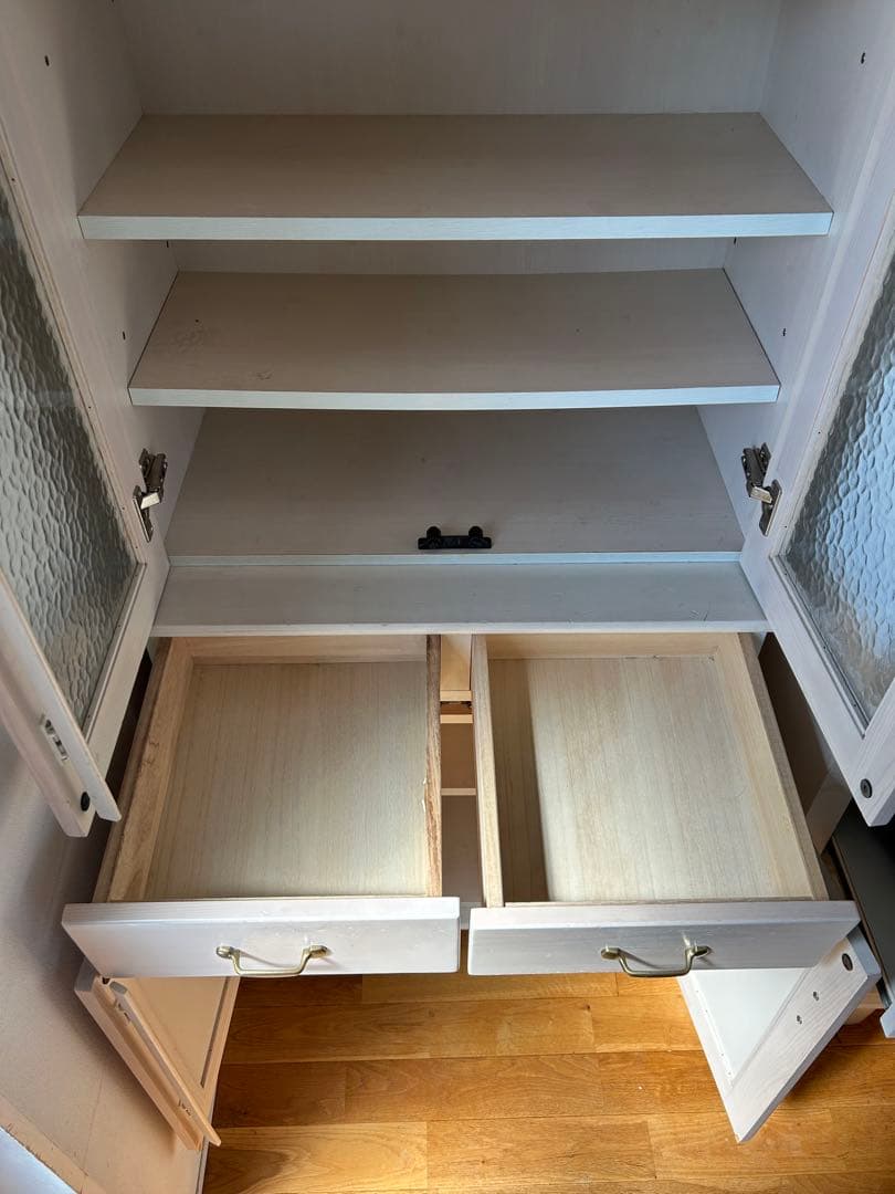 食器棚　マナベインテリアハーツ 【食器類は付属しません】